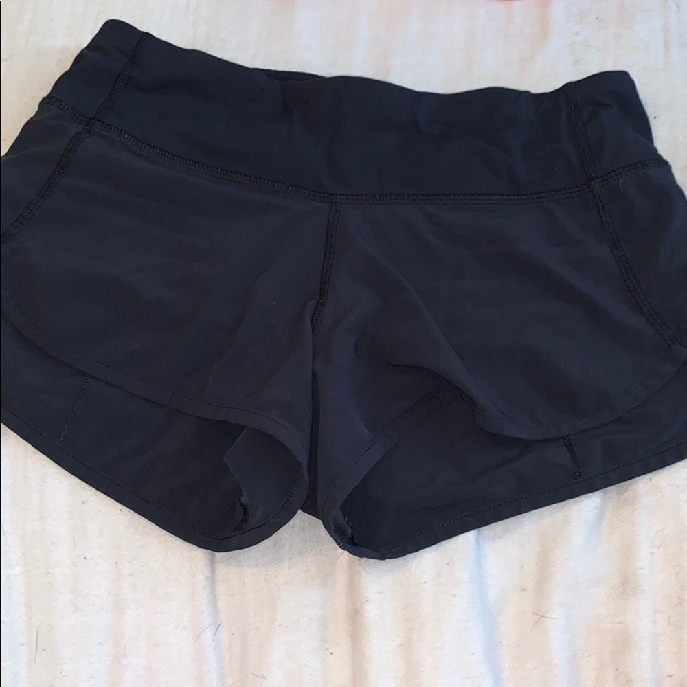 COPY - black lulu lemon shorts